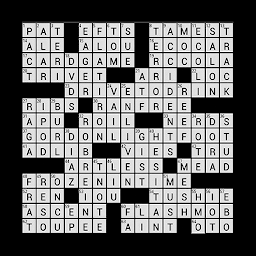 Newspaper Crossword Puzzles
