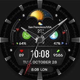 WFP 197 Luxury watch face