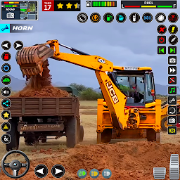 jcb eksavatör simülatör oyunla