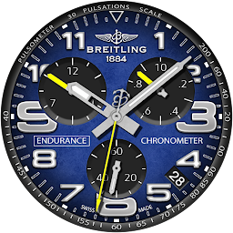 Analog Breitling Watch face