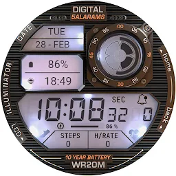 ILLUMINATOR Digital Watch face