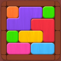 Wood Escape: Color Block