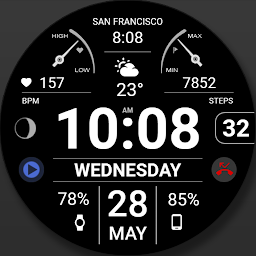 WFP 106 Information watch face