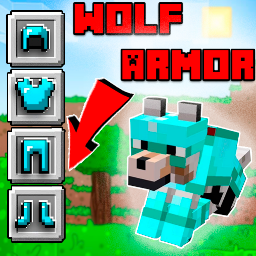 Wolf Armor Mod for Minecraft