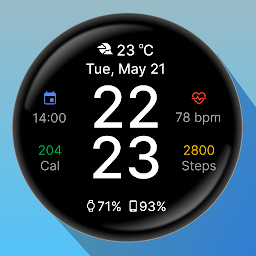 Pixel Minimal Watch Face
