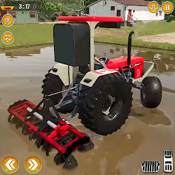 Indian Farming Tractor 3D Game
