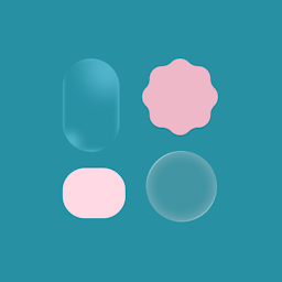 Material Glass Widgets