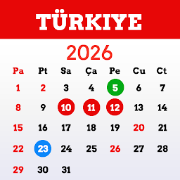 Türkiye Takvimi 2026 - Bayram