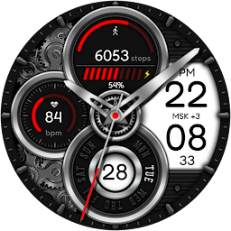 Motion Animated Watch Face
