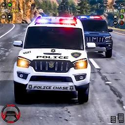Police Car Driving US Cop Duty