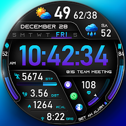 PER49 Digital Watch Face