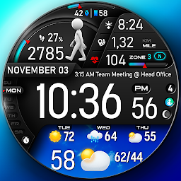 PER23 Digital Watch Face