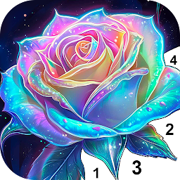 Fantasy Color-Paint By Number