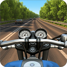Rider Wheelie Traffic Race