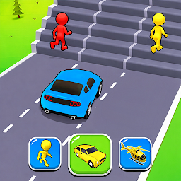 Shape Switch Transform Race